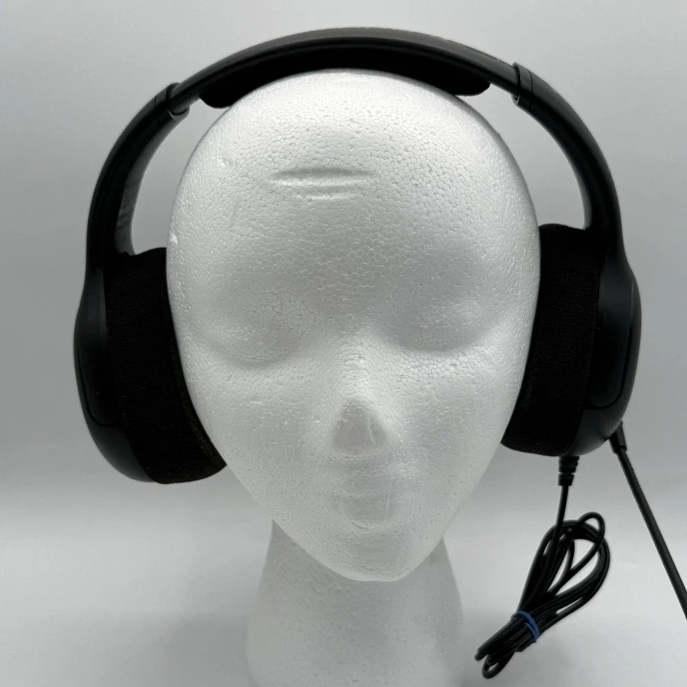 Playstation PS4 Black Wired Stereo Gaming Headset W/Mic - PDP Gaming LVL50‎ READ